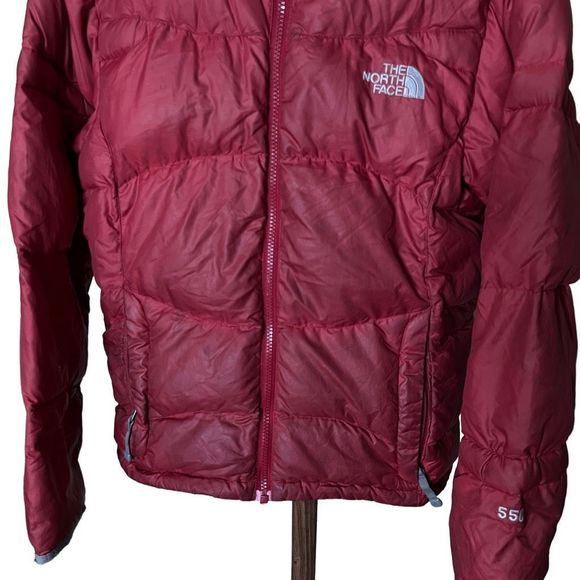The North Face 550 Down Puffer Jacket Womens Small - Picture 2 of 9